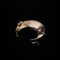 Antique Rose Cut Paste Gold and Silver Crescent Moon Brooch Pin c.1890 (9 of 11) Antique Rose Cut Paste Gold and Silver Crescent Moon Brooch Pin c.1890 (9 of 11)