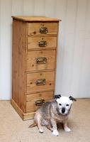 Tall Slim Pine Chest of Drawers (8 of 10) Tall Slim Pine Chest of Drawers (8 of 10)