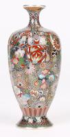 Oriental, Chinese / Japanese Exceptional Silver Metal Cloisonne Vase (11 of 25) Oriental, Chinese / Japanese Exceptional Silver Metal Cloisonne Vase (11 of 25)