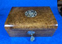 Victorian Walnut Jewellery Box with Inlay (11 of 15) Victorian Walnut Jewellery Box with Inlay (11 of 15)