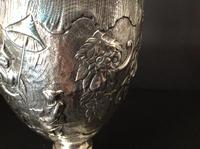Antique Georgian Silver Crested Claret Jug - HEMING 1777 (7 of 7) Antique Georgian Silver Crested Claret Jug - HEMING 1777 (7 of 7)