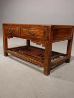 Neat Mid 19th Century Two Drawer Low Table (7 of 9) Neat Mid 19th Century Two Drawer Low Table (7 of 9)