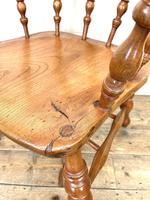 Antique Elm Captain's Chair (6 of 8) Antique Elm Captain's Chair (6 of 8)