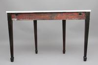 18th Century Mahogany & Marble Top Console Table (5 of 9) 18th Century Mahogany & Marble Top Console Table (5 of 9)