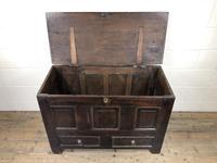 Antique 18th Century Oak Coffer Mule Chest (15 of 21) Antique 18th Century Oak Coffer Mule Chest (15 of 21)