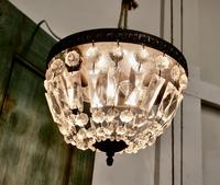 French Empire Style Crystal Basket Chandelier (3 of 19) French Empire Style Crystal Basket Chandelier (3 of 19)
