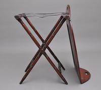Early 19th Century Mahogany Folding Butlers Tray on Stand (10 of 10) Early 19th Century Mahogany Folding Butlers Tray on Stand (10 of 10)