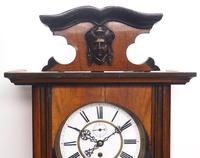 Antique Rocket Cased Single Weight Walnut 8-Day Vienna Regulator Wall Clock (9 of 14) Antique Rocket Cased Single Weight Walnut 8-Day Vienna Regulator Wall Clock (9 of 14)