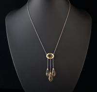 Antique Citrine Drop Necklace, Art Nouveau (4 of 11) Antique Citrine Drop Necklace, Art Nouveau (4 of 11)