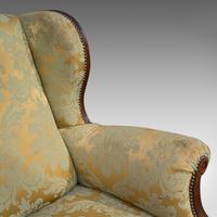 Antique Wing-Back Armchair, English, Fireside, Lounge, Seat, Edwardian, 1910 (5 of 12) Antique Wing-Back Armchair, English, Fireside, Lounge, Seat, Edwardian, 1910 (5 of 12)