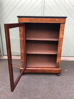 Antique Inlaid Walnut Display Cabinet (8 of 10) Antique Inlaid Walnut Display Cabinet (8 of 10)