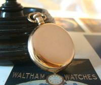 Antique Waltham Pocket Watch 1909 Ladies 7 Jewel 9ct Gold Filled Case With Curious Inscriptions Fwo (5 of 12) Antique Waltham Pocket Watch 1909 Ladies 7 Jewel 9ct Gold Filled Case With Curious Inscriptions Fwo (5 of 12)
