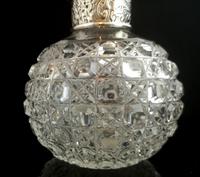 Antique Victorian Scent Bottle, Cut Glass, Sterling Silver (2 of 12) Antique Victorian Scent Bottle, Cut Glass, Sterling Silver (2 of 12)
