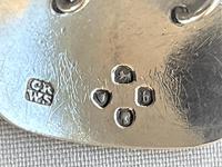 Rare Victorian Silver 'Chili' Label (3 of 4) Rare Victorian Silver 'Chili' Label (3 of 4)