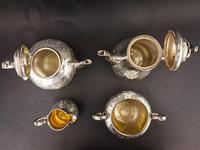 Victorian Four Piece Silver Teaset (3 of 4) Victorian Four Piece Silver Teaset (3 of 4)