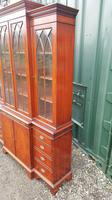 Mahogany Breakfront Bookcase (7 of 8) Mahogany Breakfront Bookcase (7 of 8)