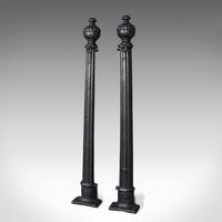 Pair of Antique Stable Yard Hitching Posts, Equestrian, Architectural, Georgian (3 of 10) Pair of Antique Stable Yard Hitching Posts, Equestrian, Architectural, Georgian (3 of 10)