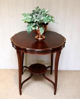 Inlaid Mahogany Circular Table (11 of 12) Inlaid Mahogany Circular Table (11 of 12)
