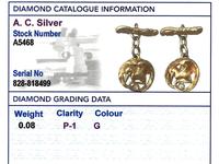 18ct Yellow Gold 'Bird' Cufflinks - Antique c.1900 (9 of 9) 18ct Yellow Gold 'Bird' Cufflinks - Antique c.1900 (9 of 9)