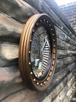 Antique Gilt Framed Convex Wall Mirror (3 of 5) Antique Gilt Framed Convex Wall Mirror (3 of 5)