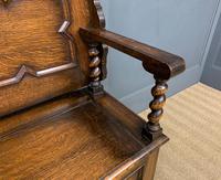 Jacobean Style Oak Monks Bench (8 of 14) Jacobean Style Oak Monks Bench (8 of 14)