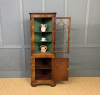 Good Burr Walnut Corner Cabinet (7 of 7) Good Burr Walnut Corner Cabinet (7 of 7)