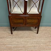 Spectacular Edwardian Chippendale Design Antique Display Cabinet (9 of 9) Spectacular Edwardian Chippendale Design Antique Display Cabinet (9 of 9)