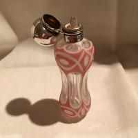 Antique Double Overlay & Silver Scent Bottle (2 of 6) Antique Double Overlay & Silver Scent Bottle (2 of 6)