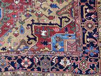 Antique Heriz Carpet 3.20m x 2.37m (3 of 10) Antique Heriz Carpet 3.20m x 2.37m (3 of 10)