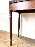 19th Century Mahogany & Boxwood Fold Over Table (4 of 10) 19th Century Mahogany & Boxwood Fold Over Table (4 of 10)