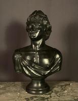 Large Bronzed Plaster Library Bust Appollo (9 of 9) Large Bronzed Plaster Library Bust Appollo (9 of 9)