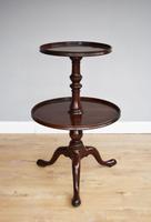George III Mahogany Dumbwaiter