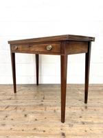19th Century Mahogany Fold Over Tea Table (6 of 12) 19th Century Mahogany Fold Over Tea Table (6 of 12)