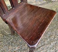 Antique Gothic Oak Hall Chair (12 of 13) Antique Gothic Oak Hall Chair (12 of 13)