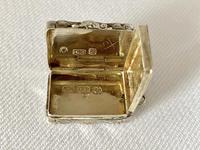 Small Sterling Silver Vinaigrette. Birmingham 1847 (6 of 7) Small Sterling Silver Vinaigrette. Birmingham 1847 (6 of 7)