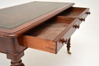 Antique William IV Mahogany Leather Top Writing Table / Desk (4 of 12) Antique William IV Mahogany Leather Top Writing Table / Desk (4 of 12)