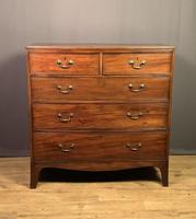 Elegant Regency Mahogany Inlaid Chest of Drawers (3 of 14) Elegant Regency Mahogany Inlaid Chest of Drawers (3 of 14)