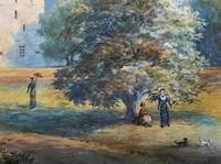 Fine 19th Century Regency Gilt Show-Framed Castle Landscape Watercolour Painting (13 of 14) Fine 19th Century Regency Gilt Show-Framed Castle Landscape Watercolour Painting (13 of 14)