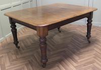 Victorian Extending Dining Table with 2 Leaves