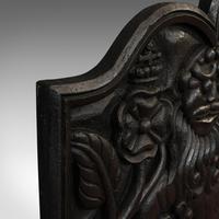 Antique Fireback, English, Cast Iron, Decorative Fireplace, Victorian c.1900 (2 of 8) Antique Fireback, English, Cast Iron, Decorative Fireplace, Victorian c.1900 (2 of 8)