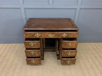 18th Century Burr Walnut Kneehole Desk (12 of 14) 18th Century Burr Walnut Kneehole Desk (12 of 14)