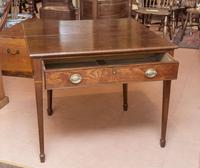 Mahogany Tea Table with Fold-Over Top (4 of 4) Mahogany Tea Table with Fold-Over Top (4 of 4)