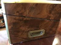 Burr Walnut Brass Inlaid Writing Box (17 of 17) Burr Walnut Brass Inlaid Writing Box (17 of 17)