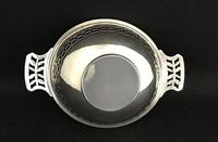Silver Reticulated Two Handle Trinket Dish (3 of 4) Silver Reticulated Two Handle Trinket Dish (3 of 4)