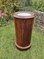 Victorian Mahogany Cylinder Pot Cupboard Pedestal (1 of 9)