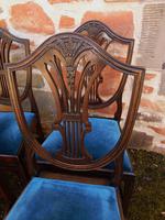 Set of 6 Hepplewhite Style Mahogany Dining Chairs (3 of 8) Set of 6 Hepplewhite Style Mahogany Dining Chairs (3 of 8)