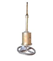 Brass & Cast Iron "Bottle" Roasting Jack with Clockwork Mechanism