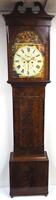 18th Century Scottish 8 Day Longcase Clock Flame Mahogany Painted Dial Grandfather Clock (6 of 7) 18th Century Scottish 8 Day Longcase Clock Flame Mahogany Painted Dial Grandfather Clock (6 of 7)