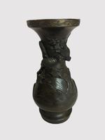 Pair of Antique Japanese Bronze Vases Meiji Period (3 of 7) Pair of Antique Japanese Bronze Vases Meiji Period (3 of 7)