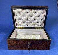 Victorian French Burr Cedar Jewellery Box with It’s Original Interior (10 of 13) Victorian French Burr Cedar Jewellery Box with It’s Original Interior (10 of 13)